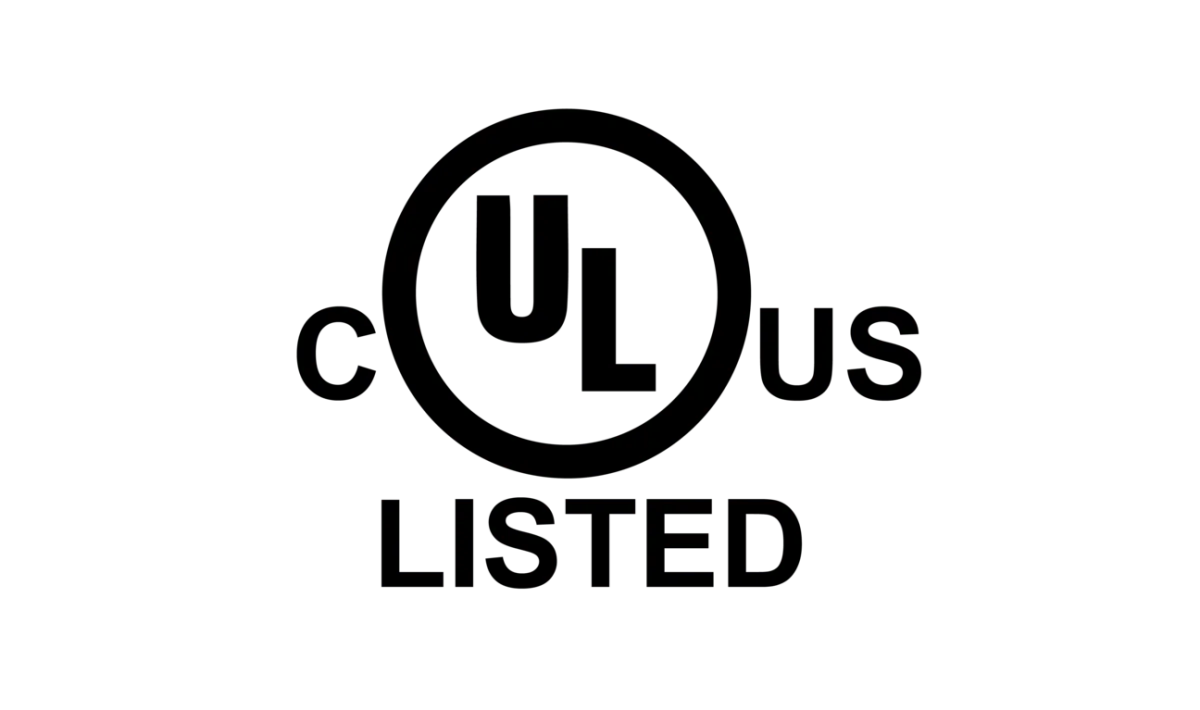 مدرج لدى cULus
